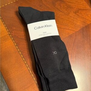Calvin Klein Black Crew Socks - 4 Pack